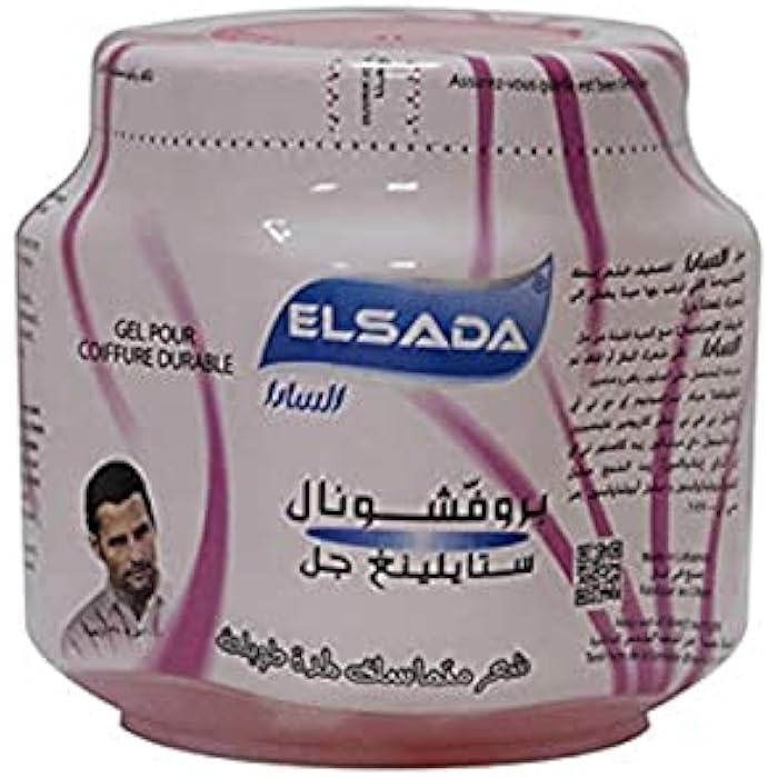 Elsada Hair Gel (1000ml, Pink)